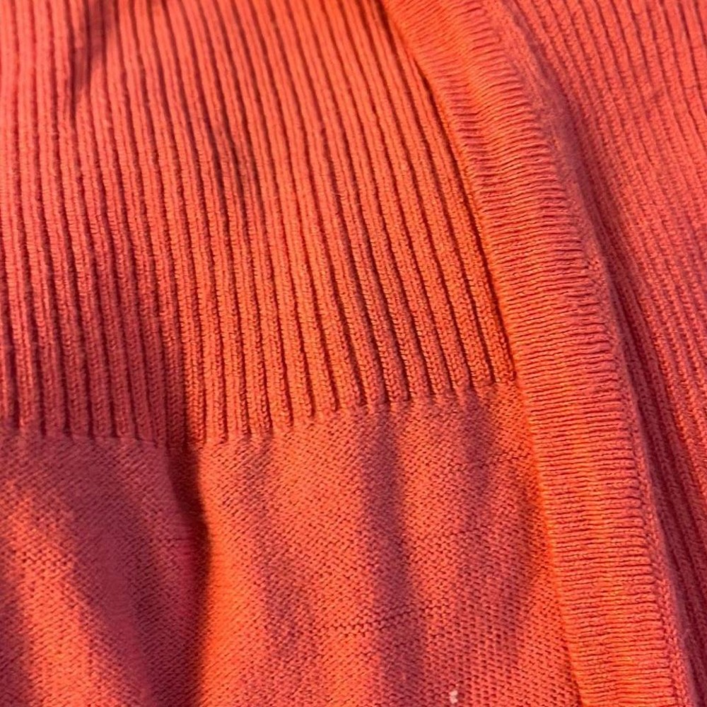 Coral Cardigan Sweater 3/4 Sleeve Button Down Knit Top Casual - Picture 3 of 5